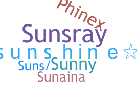 Surnom - Suns