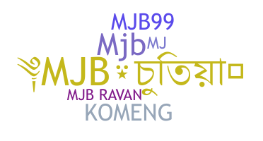 Surnom - MJB