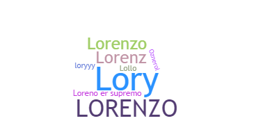 Surnom - lorenzo