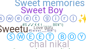 Surnom - Sweetboy
