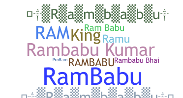 Surnom - Rambabu