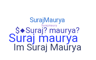 Surnom - Surajmaurya