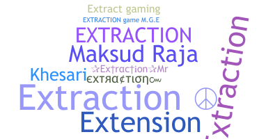 Surnom - extraction