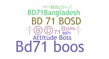 Surnom - BD71BosS