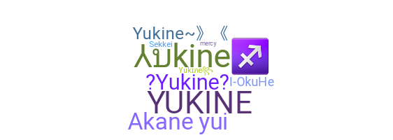 Surnom - Yukine