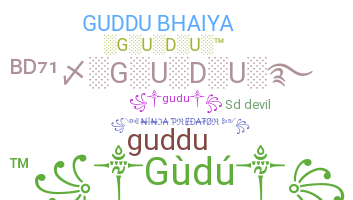 Surnom - Gudu
