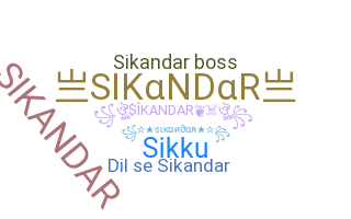 Surnom - Sikandar