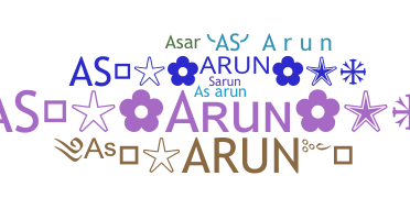 Surnom - AsArun