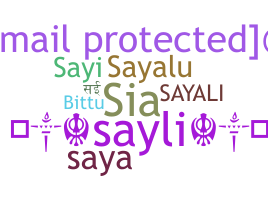 Surnom - Sayali