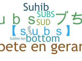 Surnom - Subs