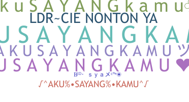 Surnom - akusayangkamu