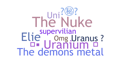 Surnom - Uranium