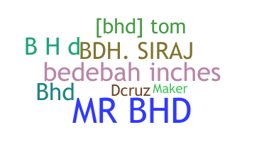 Surnom - bhd