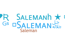 Surnom - saleman