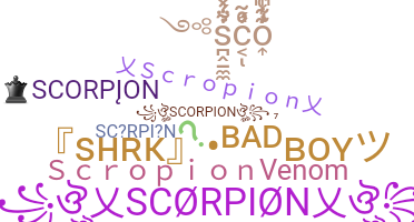 Surnom - Scorpion