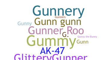 Surnom - Gunner