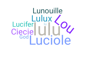 Surnom - Lucie