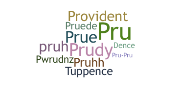 Surnom - Prudence