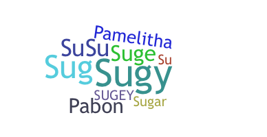 Surnom - Sugey