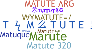 Surnom - Matute