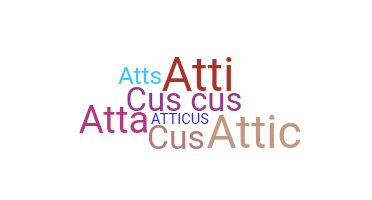 Surnom - Atticus