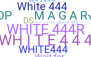 Surnom - WHITE4444