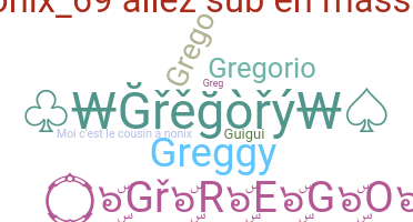 Surnom - Gregory