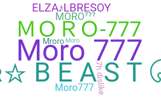 Surnom - MORO777