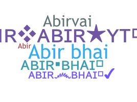 Surnom - AbirBhai