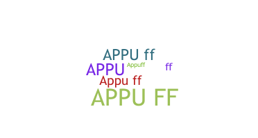 Surnom - AppuFF