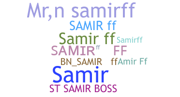 Surnom - SAMIRFF