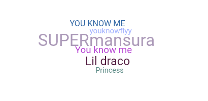 Surnom - YOUKNOWME