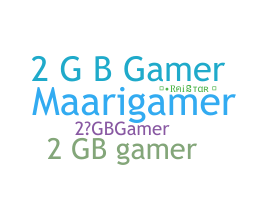 Surnom - 2GBGAMER