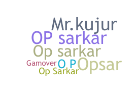Surnom - Opsarkar