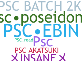 Surnom - PSC