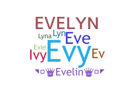 Surnom - Evelyn