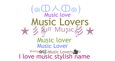 Surnom - musicLOVERS