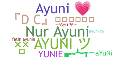 Surnom - Ayuni