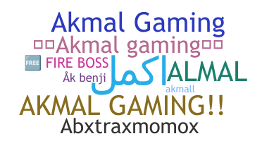 Surnom - akmalgaming