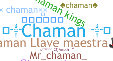 Surnom - Chaman