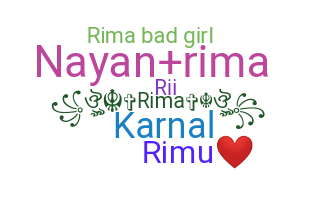 Surnom - Rima
