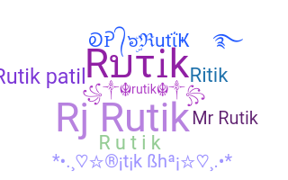 Surnom - Rutik