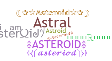 Surnom - Asteroid