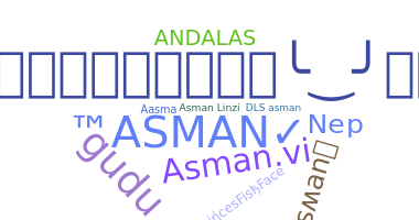 Surnom - Asman
