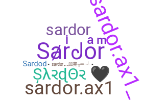 Surnom - Sardor