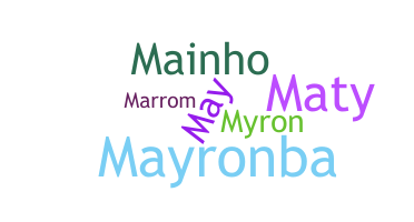 Surnom - Mayron