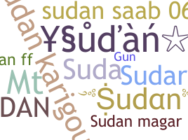 Surnom - Sudan