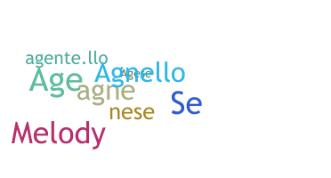 Surnom - agnese