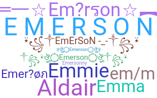 Surnom - Emerson