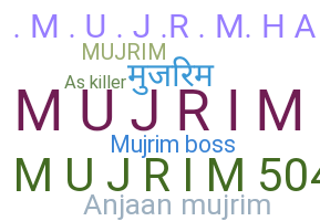 Surnom - Mujrim